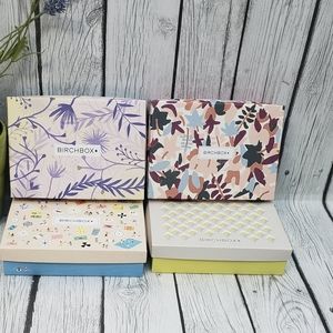 4 - BIRCHBOX with Black Cushions, Empty